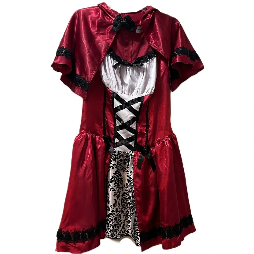 Spirit Halloween Adult Gothic Red Riding Hood Costume • Size Large